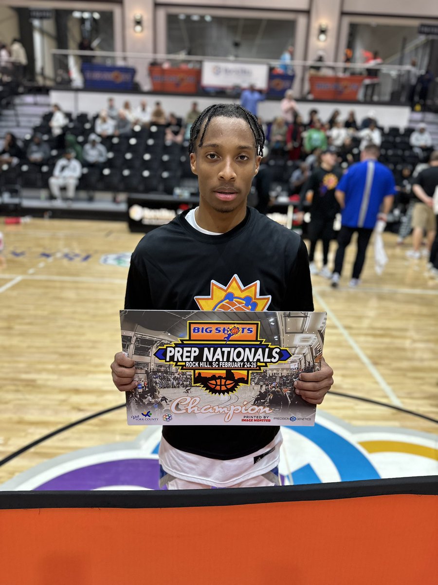 #BigShots #PrepNationals 
#GameChanger #PrepNationals 

🏆HIGH SCHOOL SLAM NATIONAL CHAMPIONSHIP 🏆 

CHAMPS: Moravian Prep (GA) - 82
MVP goes to Jordan Marsh finished with 28 pts in the game. Averaged 28 Ppg. 

RUNNER UP: Combine Academy National (NC)- 59