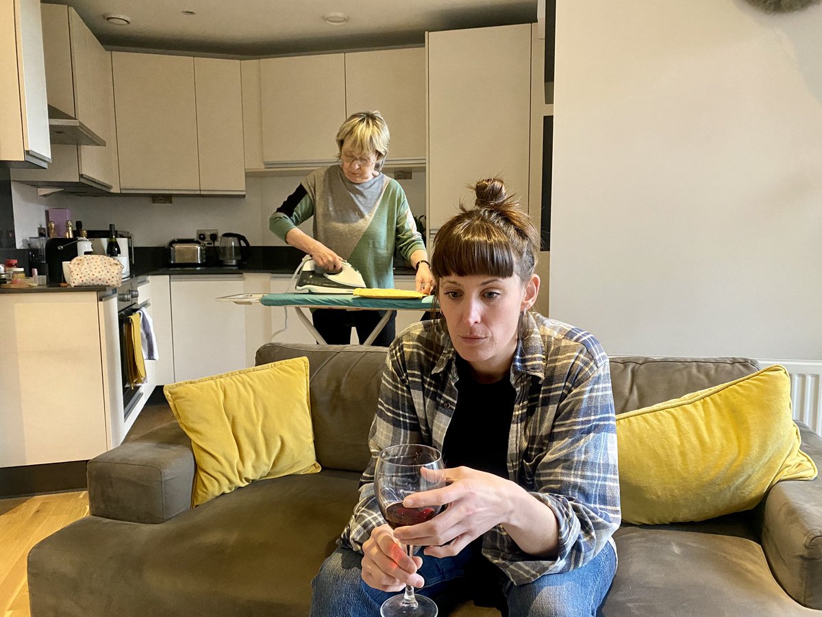 Fab Sunday filming vibes with the brilliant <a href="/JosieArden/">Josephine Hart</a> &amp; Carol Ball bringing all the funnies to this scene. #filming #actors #comedy  #sunday #london #shooting