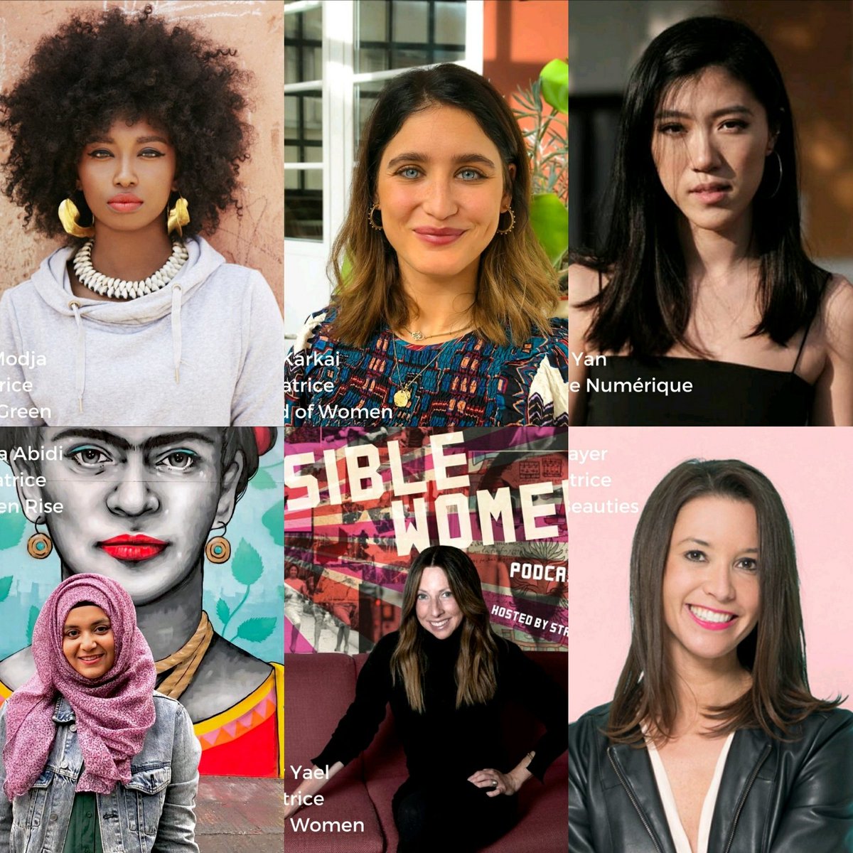 Les 6 femmes à suivre dans le monde des NFT ! 💻

👉 Inna MODJA, Code Green
👉 Yam KARKAI, World of Women
👉 Lisa MAYER, Boss Beauties
👉 Stacey YAEL, Visible Women
👉 Maliha ABIDI, Women Rise
👉 Emily YAN, artiste numérique
#egalite <a href="/JamaisSansElles/">JamaisSansElles</a> 
<a href="/Fondationfemmes/">Fondation des Femmes</a> <a href="/Mixity_co/">Mixity</a>