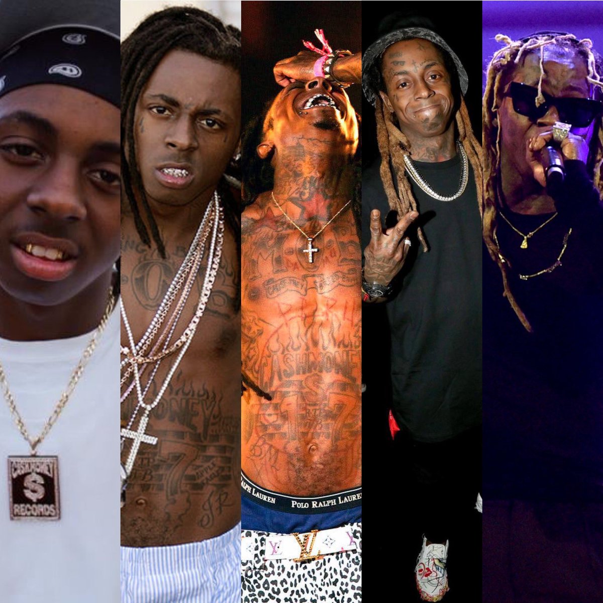 Past Lil Wayne, prime Lil Wayne, current Lil Wayne, future Lil Wayne. It doesn’t matter, EVERY version of Lil Wayne is the greatest rapper of all time 🐐