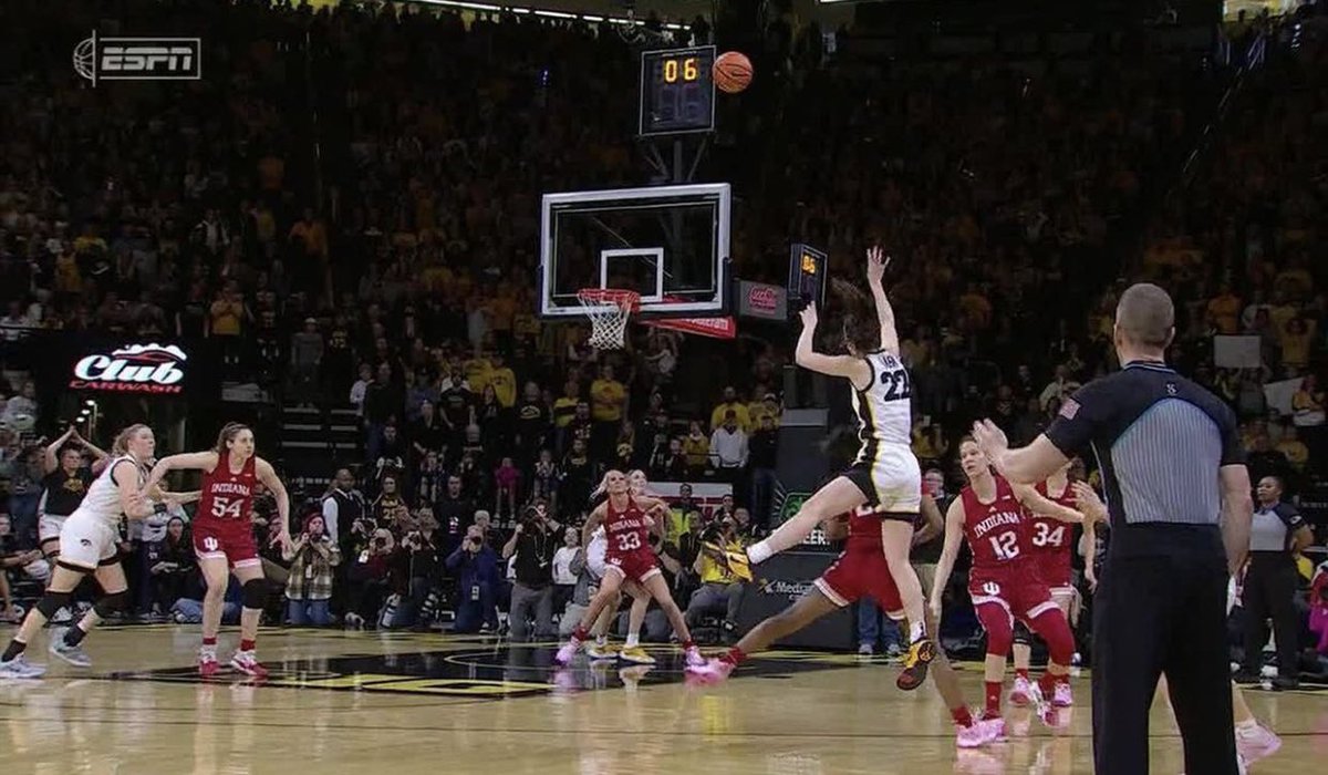 harriskhunter's tweet photo. What a weekend for Iowa Basketball. 

We got three historical moments in only 24 hours. https://t.co/8Q1rSkx10a