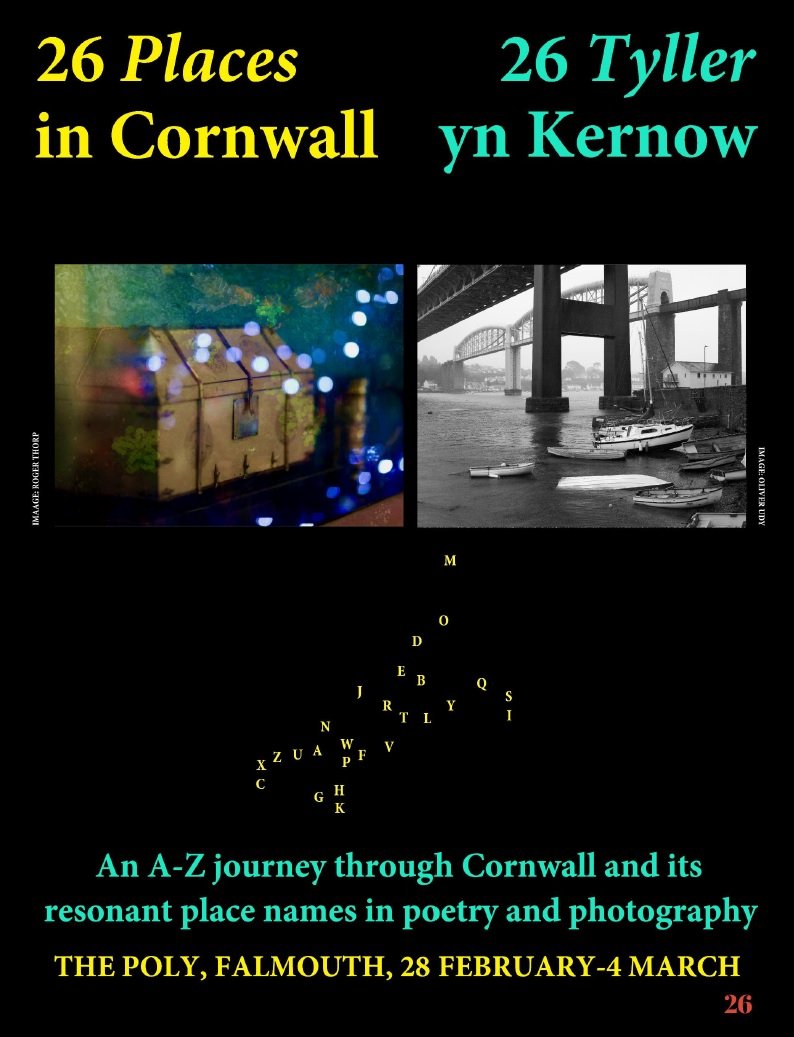 moragcsmith's tweet photo. Opening tomorrow at Falmouth Poly. Free, exhibition of photos and poetry. Come and see  it's going to Be well worth a look! I've got a poem and some writing, so has #PenelopeShuttle and a whole load more. It's on till the 4th, don't miss it, if you do there's a book and a website https://t.co/5PjSgY2pEZ