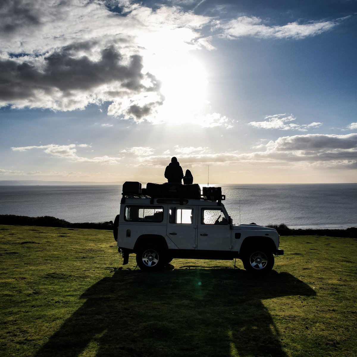 #LandRoverFamily #DefenderCamper #Defender110 #DefenderLove #DefenderOverlander #Defender #DefenderOverlander #DefenderOverlander #LandRover #LandRoverLife #LandRoverDefender #FatherAndSon #OgmoreBySea #HeartsInTheClouds