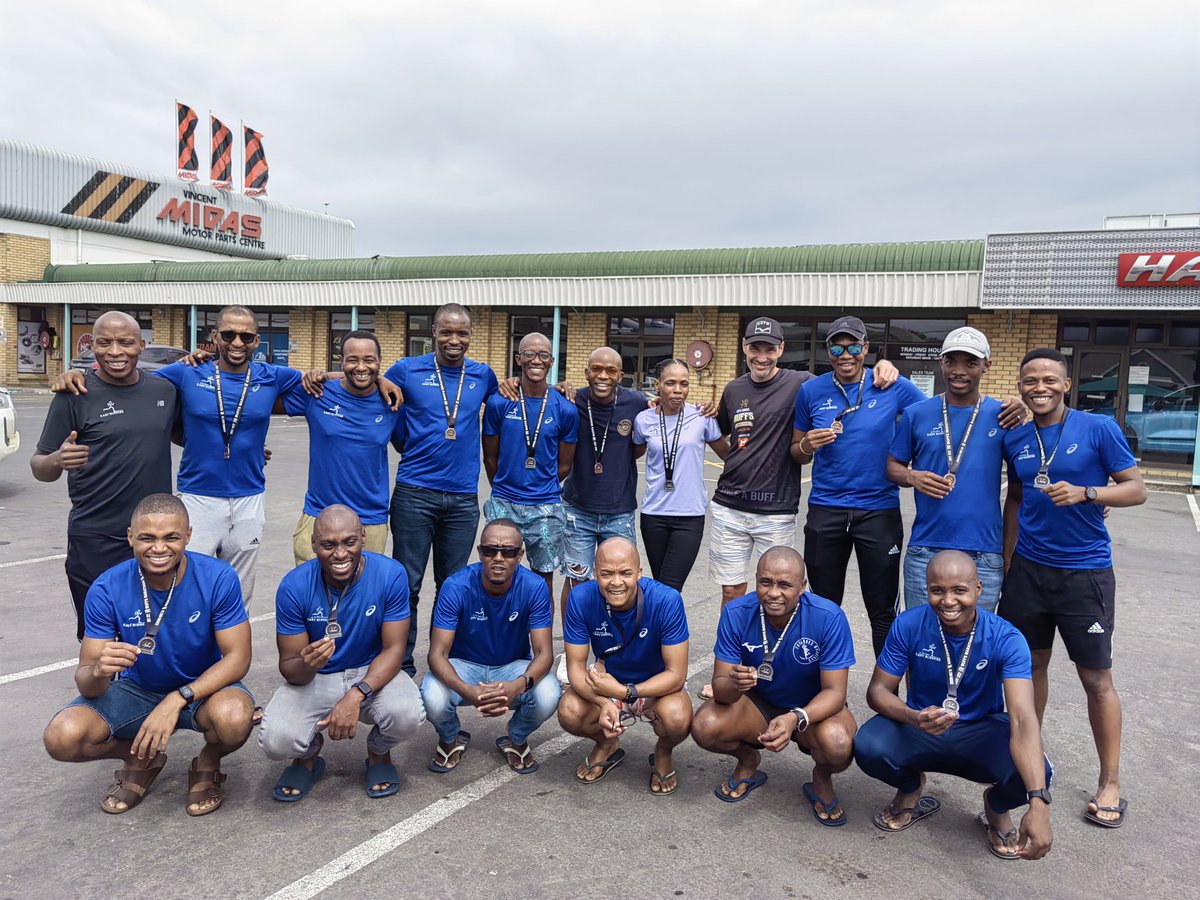 musa_majola's tweet photo. Weekend well spent at East London. π€π
#EasyRunners #BuffsMarathon #PBSmashed https://t.co/SoDy6NzNQk