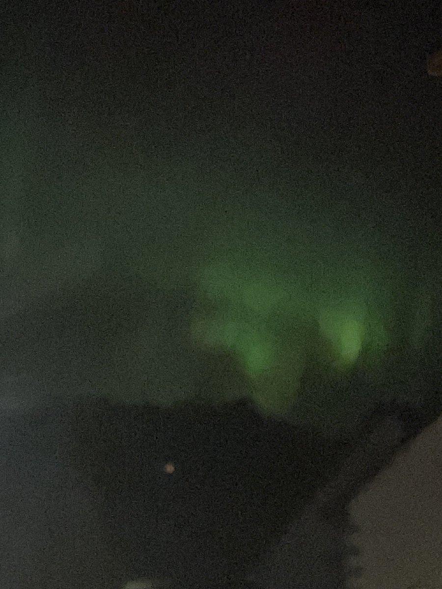 Northern lights tonight over Kingussie #impressive