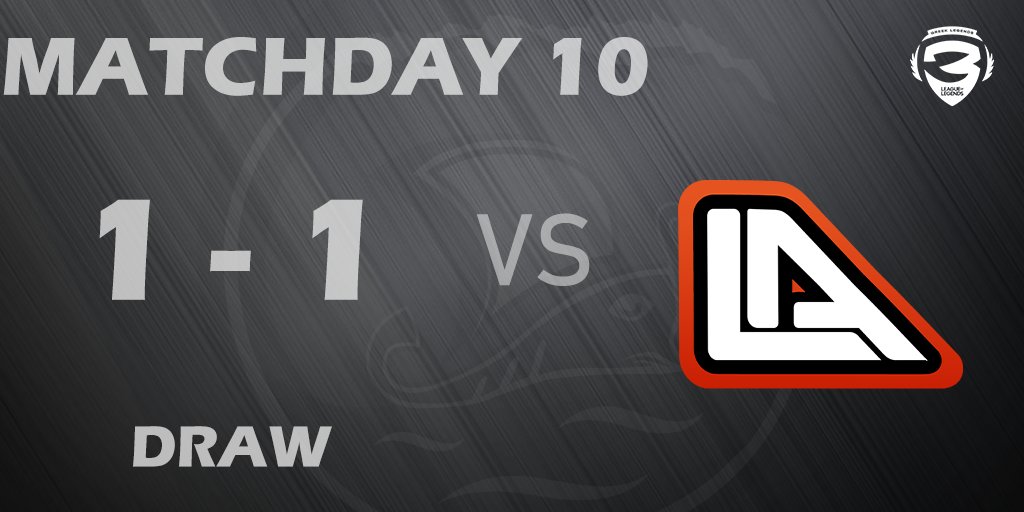 ODC_Gaming's tweet photo. MATCHDAY 10 DRAW!
We got the draw curse too!..
Hopefully we will manage to shake it off soon and return with an improved display! GGs to all! https://t.co/MIH3MMfMJC
