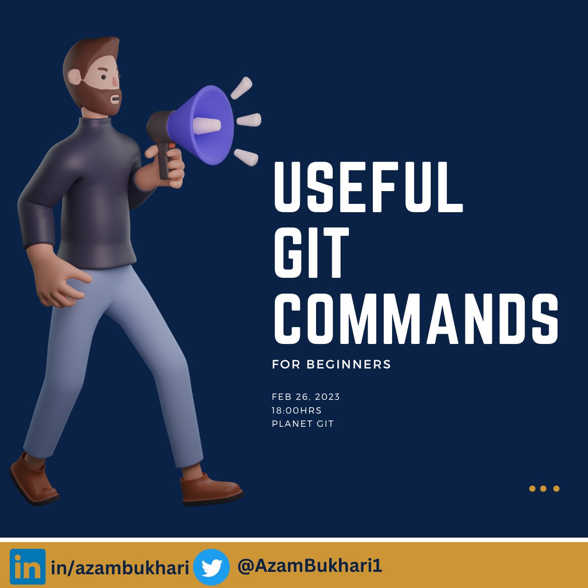 AzamBukhari1's tweet image. Hey #devcommunity, let's talk about #Git! Here are some useful commands to help you navigate your #gitrepositories:
#datascience #pyhton #ml #programing #codanics
Thread 🧵⬇️