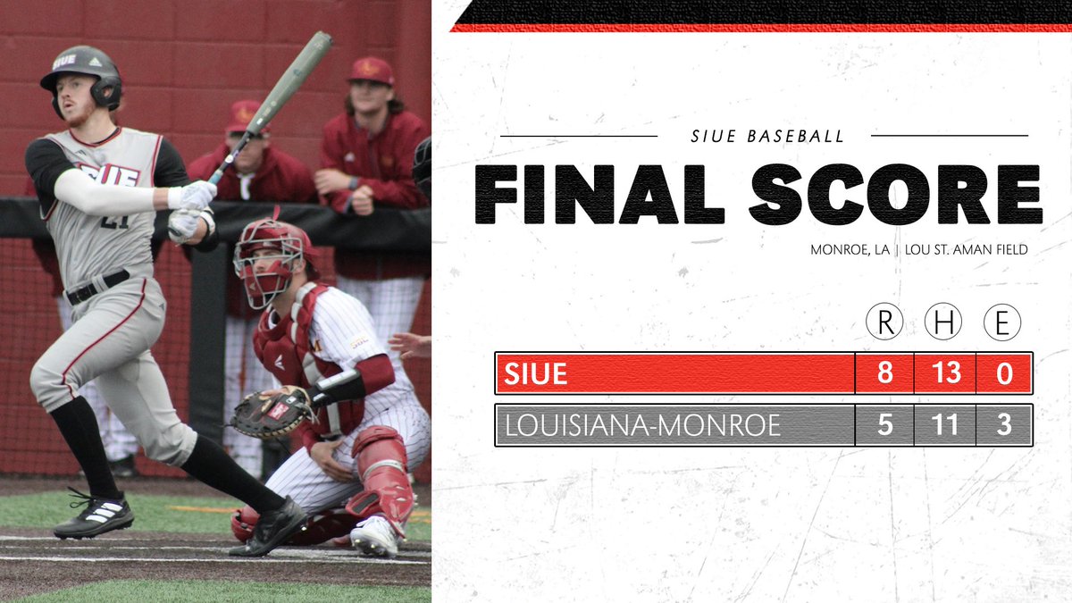 SIUEBaseball's tweet photo. COUGARS WIN‼️

#TogetherWeWill
#thisisSIUE https://t.co/pEoic9G3QO
