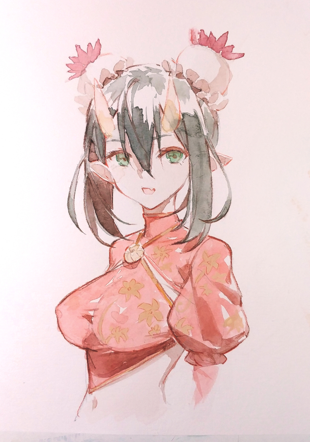 timbougami's tweet image. aquarelle doodle