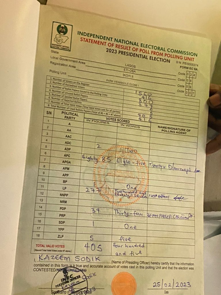 cmasglobal's tweet photo. @inecnigeria please can we see our results per pulling units....this will eliminate the fear and lack of trust.

@AishaYesufu 
@ARISEtv 
@AreaFada1 
@channelstv 
@CNNPolitics 
@mrmacaroni 
@officialEFCC 
@NgLabour 
@PO_GrassRootM https://t.co/kV2lr1z9Cv