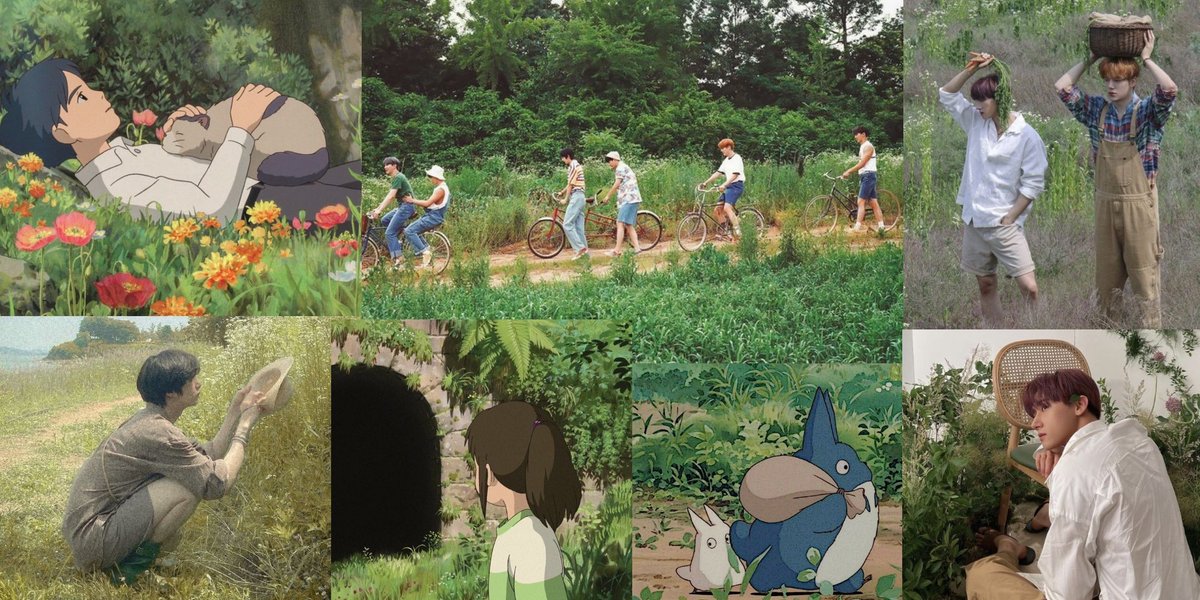тред ;;
Monsta X як мультфільми студії Ghibli і персонаж з них