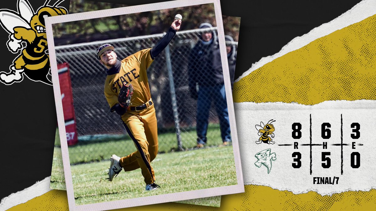 wvsuathletics's tweet photo. ⚾ | FINAL/7: WVSU 8, LEC 3 (G2)

⚫ FIZER: 2-3, 2 HR, 5 RBI (G1)
🟡 GLICK: 2-3, 2B, HR, 4 RBI (G2)
⚫ STONE: 3-4, 2 HR, 3 RBI
🟡 BRYANT: 4.0 IP, 0 R, 4 SO (G1)

#GoSTATE 🐝 https://t.co/3Cte2Yp53M
