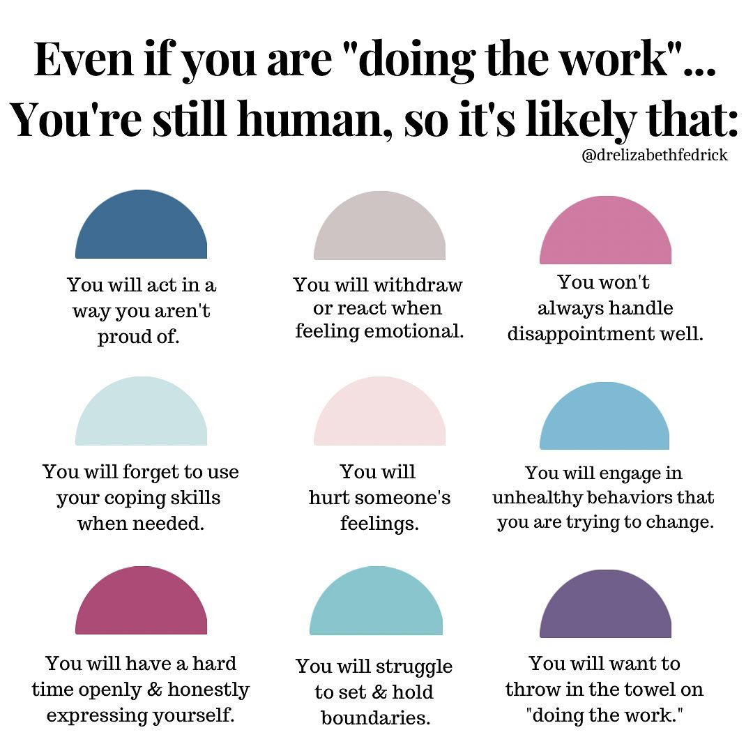 We are all human and #makemistakes and doubt ourselves repeatedly. It is ok if we falter in our pursuit of improving and doing the work. What matters is that we get back up and #keeptrying. If you need to talk, our member centres and #ONTX are here to support you. #healing