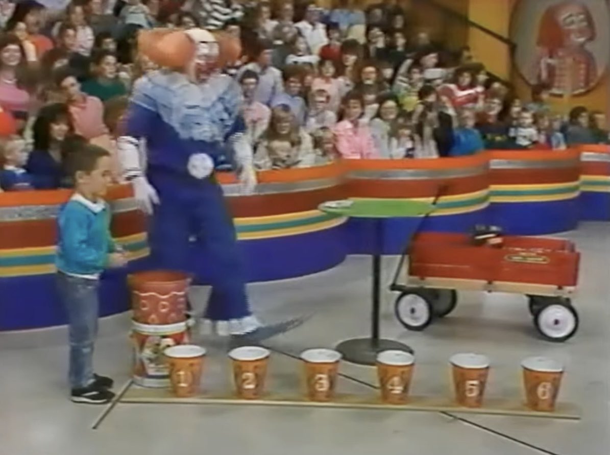 RetroNewsNow on Twitter "Bozo’s Grand! Prize! Game! (1988)"