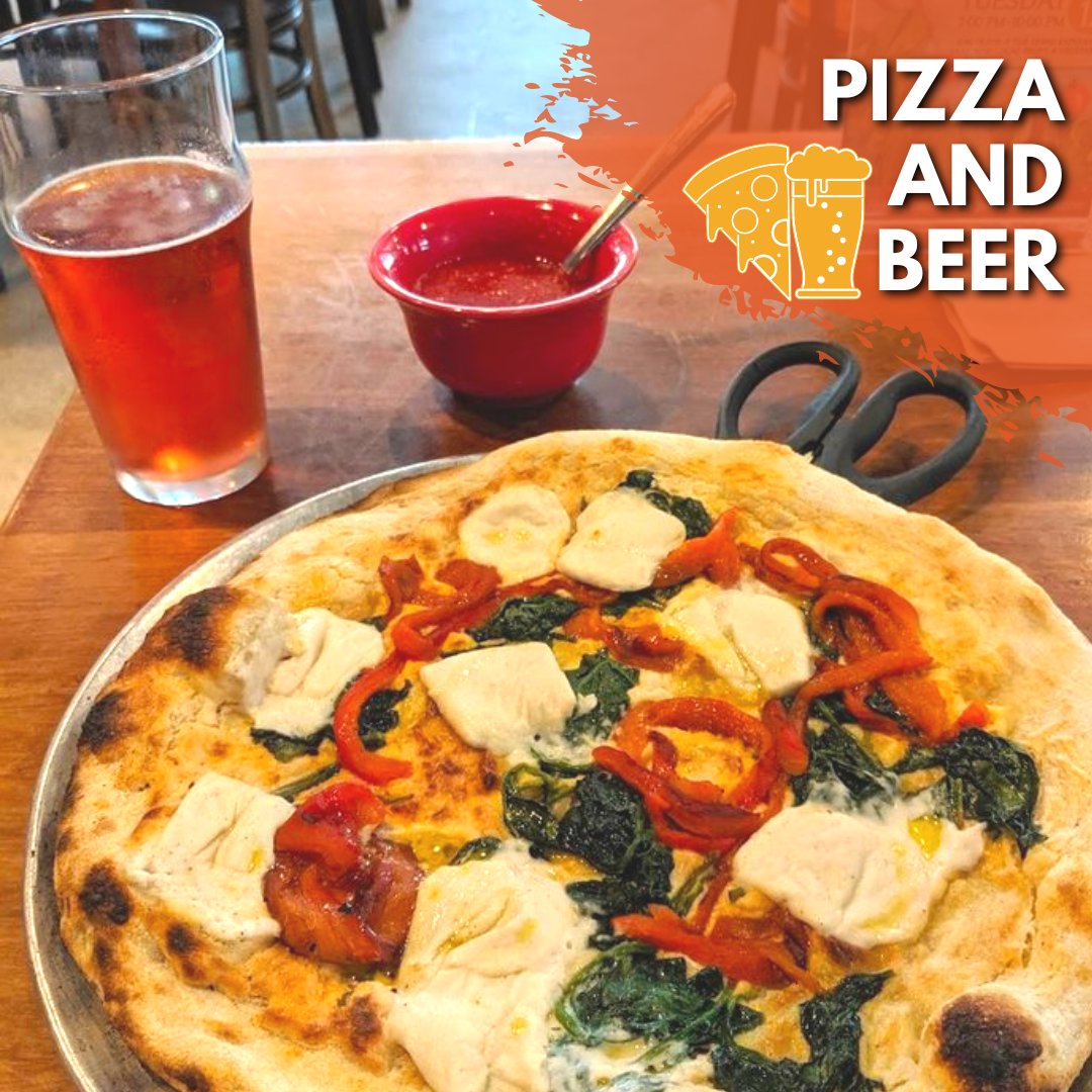 pompieripizza's tweet photo. Know what would make Sunday even better? Pizza and Beer!
#neapolitanpizza #craftbeer #beerandpizza #beer #ncbrewers #ncbeer #localbeer #cheers #duke #dukelife #dukeuniversity #dukestudents #thisisduke #dukealumni
@DukeUniversity @NCState @uncchapelhill @nccueagle https://t.co/ioSoGHIaGs
