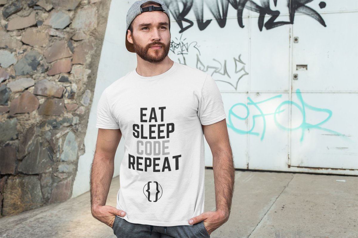 SyntaxStyles's tweet image. #eatsleepcoderepeat #coder #programmer #humor #SyntaxStyles #CoderWear