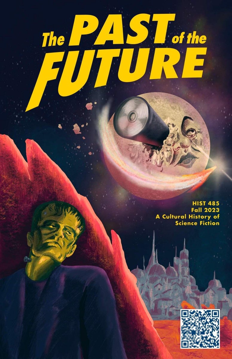 paulotto's tweet photo. Excited to offer this special topics course next semester. #sf #sciencefiction #culturalhistory https://t.co/BJnqDjTSZc