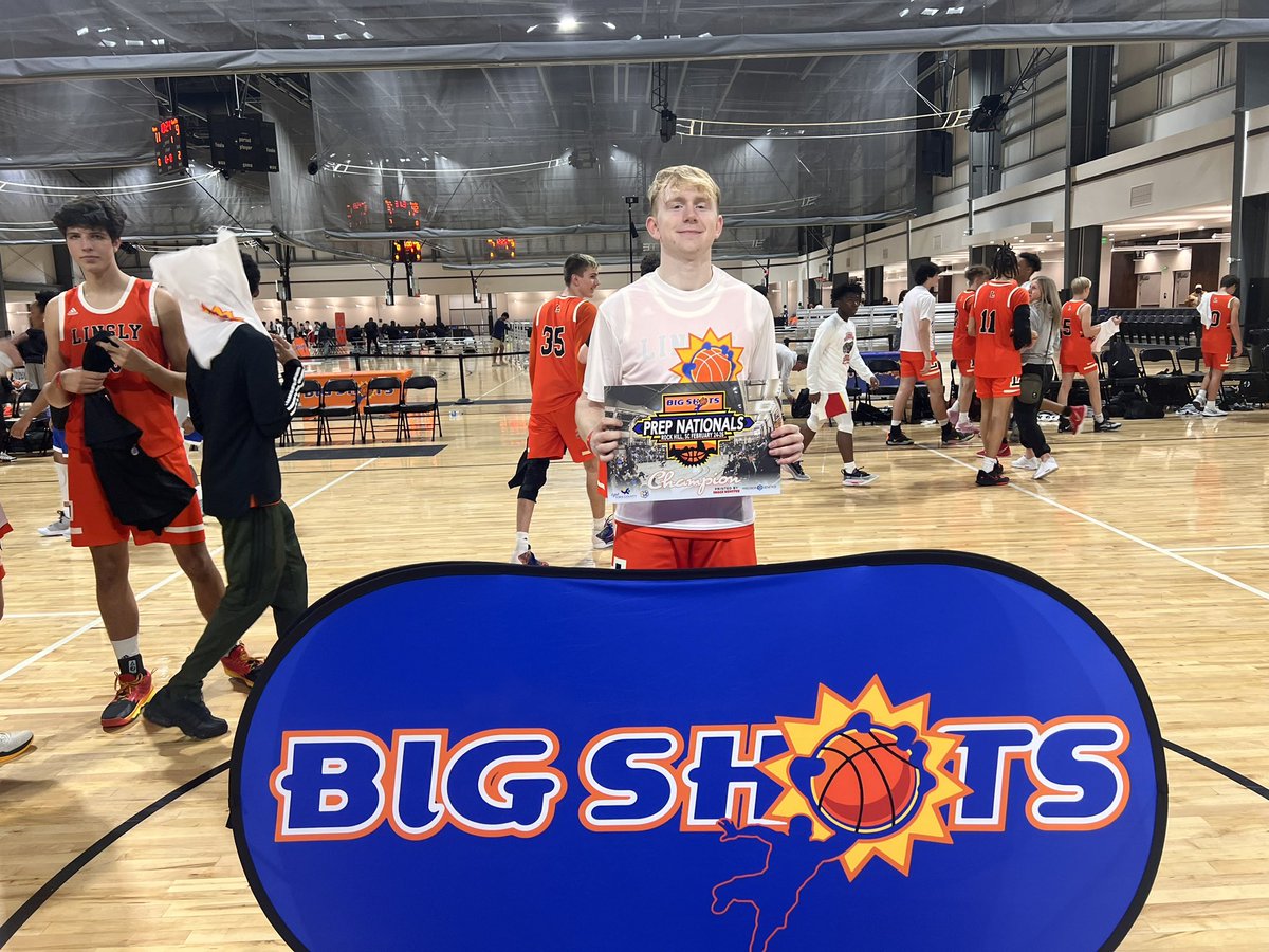 BigShotsGlobal's tweet image. #BigShots #PrepNationals 
#GameChanger #PlayersOfTheGame

🏆GOLD Championship🏆

High School DIAMOND

LINSLY (WV) 75
MVP: #14 Carter Anderson 17pts

Top Notch Prep (ETHAN) (CAN) 62
#5 Tristan Louka 14pts