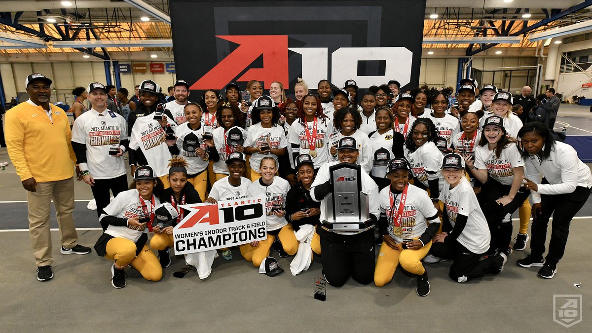 🏆FIRST LOOK🏆 

The 2023 #A10ITF Women's Champion Rams <a href="/VCUTracknXC/">VCU Track & Field/XC</a> 🐏