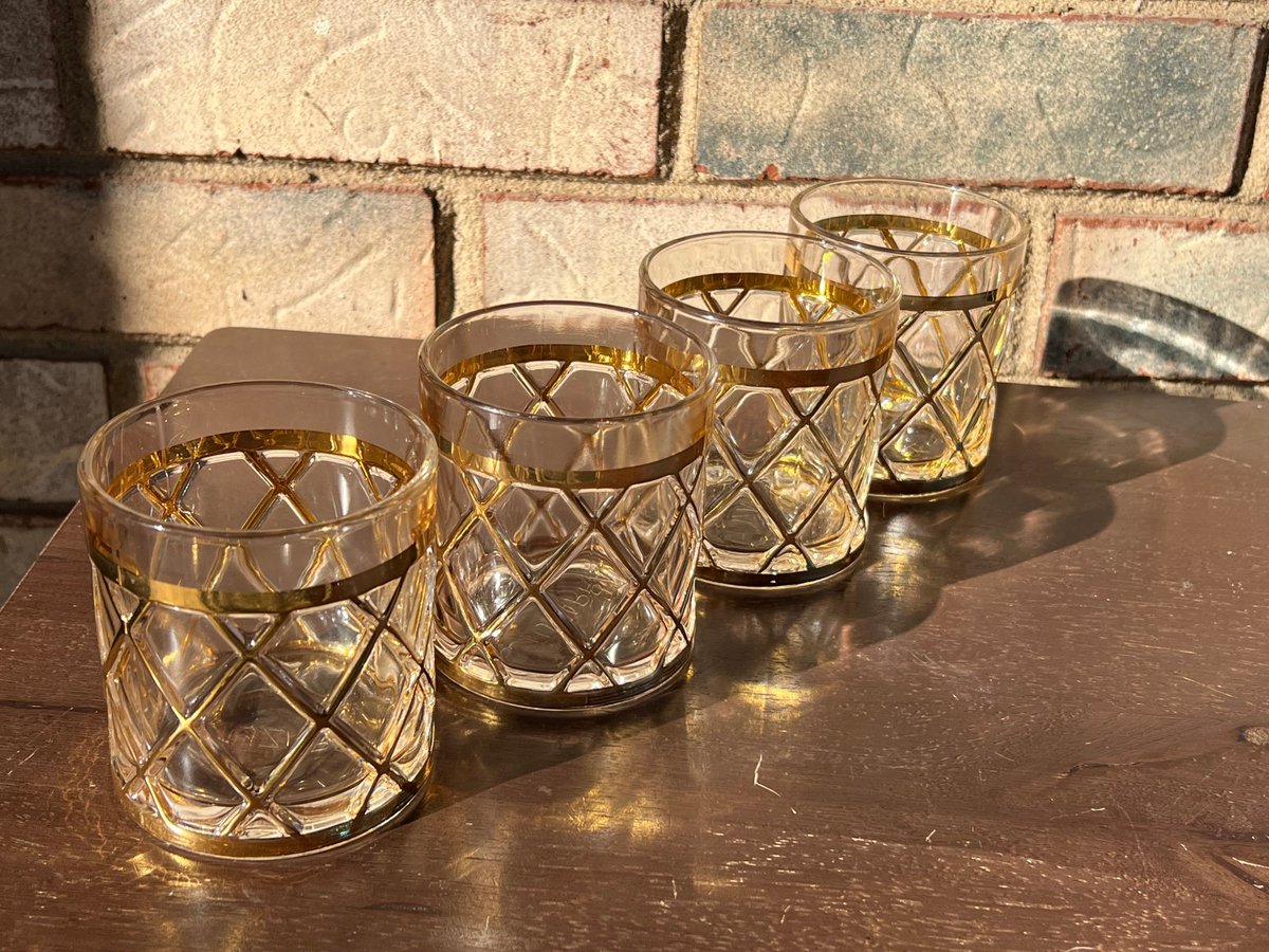 MeowNevada's tweet photo. Excited to share the latest addition to my #etsy shop: Altuzarra Double Old Fashion Rock Glasses W/ Gold Lattice Set of 4 https://t.co/K3ntdENzwX https://t.co/fJ7uIPiBU1