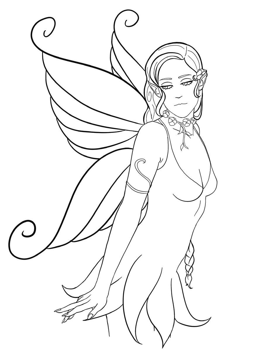 kkoolade_art's tweet photo. Fairy Lineart for an art collab with @haiyuki_art Going to be coloring hers soon!
Pose from @theposearchives The pinups are perfect for fairies
#faebruary https://t.co/189gQcMJUc