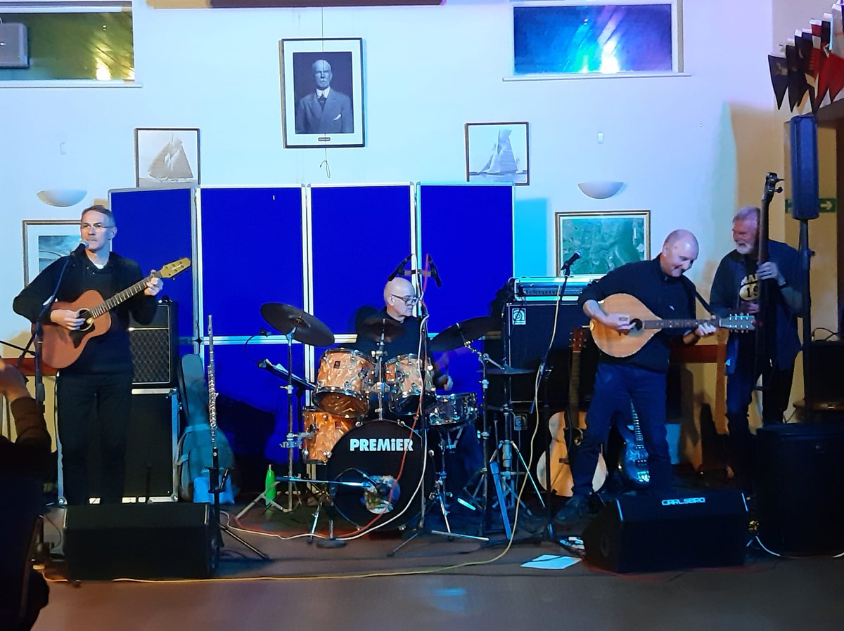 SilburysThe's tweet photo. Pics from our recent concert in aid of the #TurkeySyriaEarthquake. Thanks to the Orwell Yacht Club for organising it and to house band "the Hypochondriacs" for sharing the bill #DisastersEmergencyCommittee #Appeal @decappeal https://t.co/fjyICLSblX