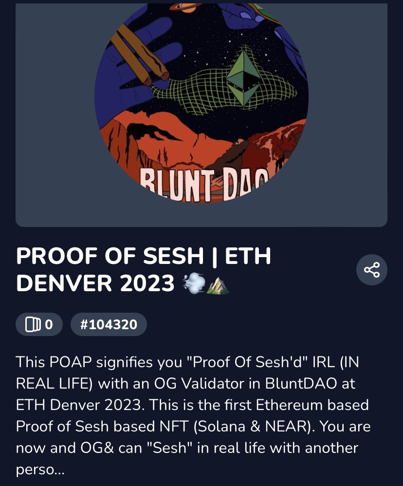 HemptopiaGame's tweet photo. @BluntDAO 

#proofofsesh #greatestdaoever #ethdenver #bluntdao #hemptopia https://t.co/ezksoNILpq