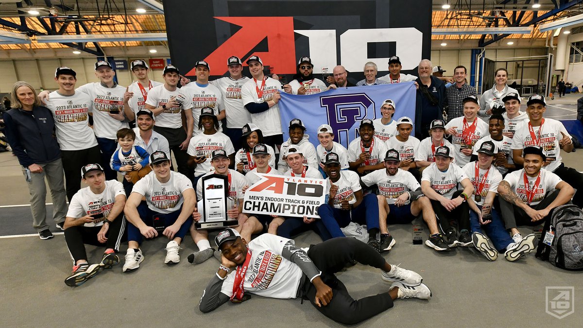 🏆FIRST LOOK🏆 

The 2023 #A10ITF Men's Champion 🐏 Rams <a href="/RhodyMTrack/">Rhody Men's Track</a>