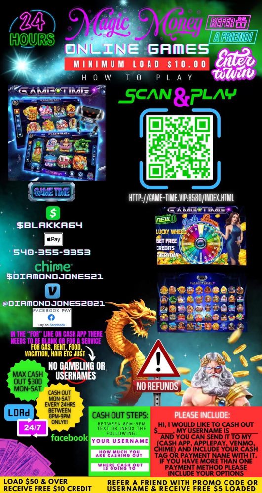 Hott_Skull's tweet image. Gaming online join and win 🏆 today #gaming #fishtable #slotsonline