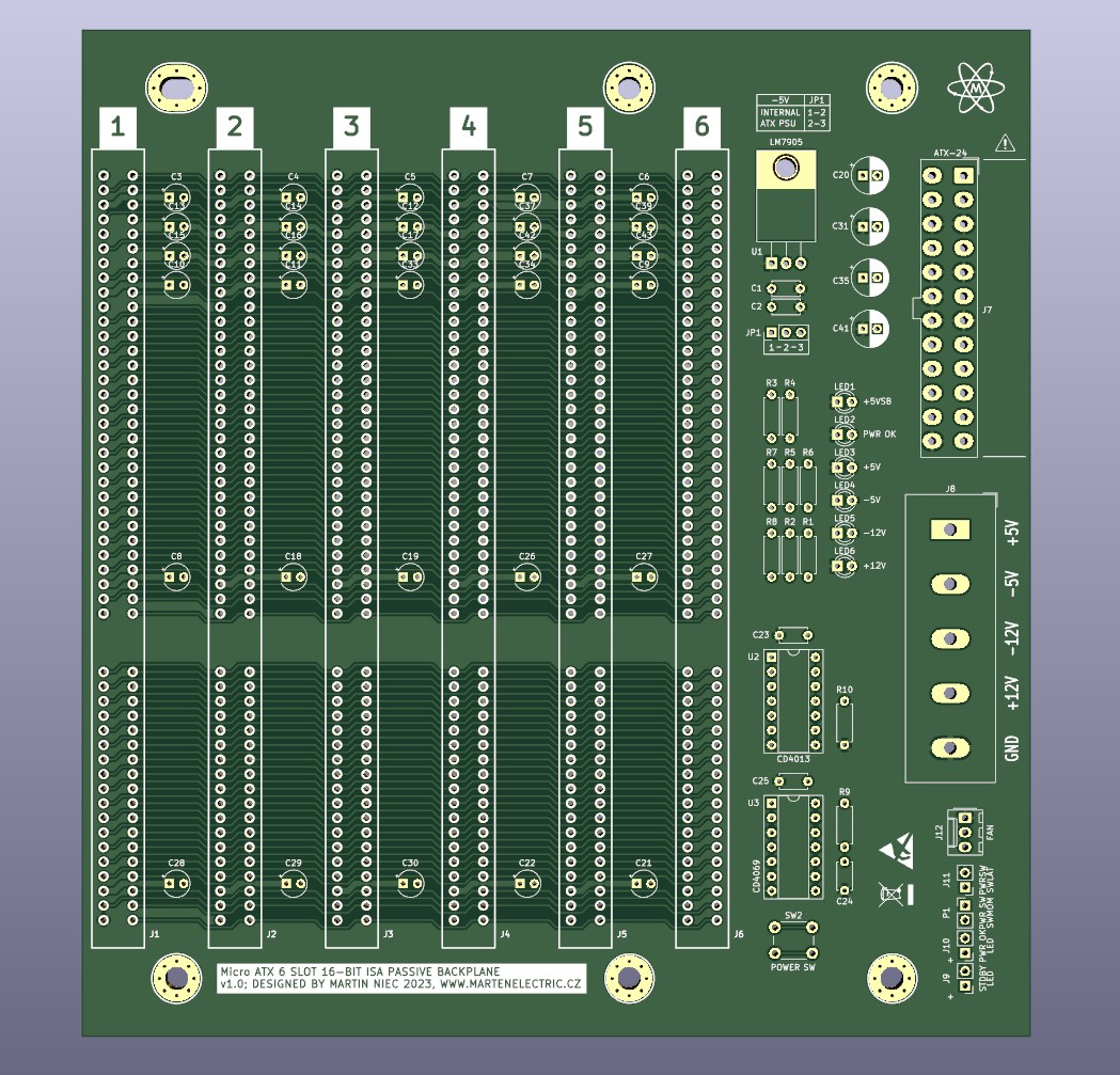 LegacyDevices_'s tweet photo. Slight weekend progress on Kompik McKomp 16bit ISA Micro ATX Backplane. Will 6 ISA slots be enough? #retrocomputing #homebrewcomputer #retrogaming #martenelectric #motherboard #x86 https://t.co/8QAjLN9YZo
