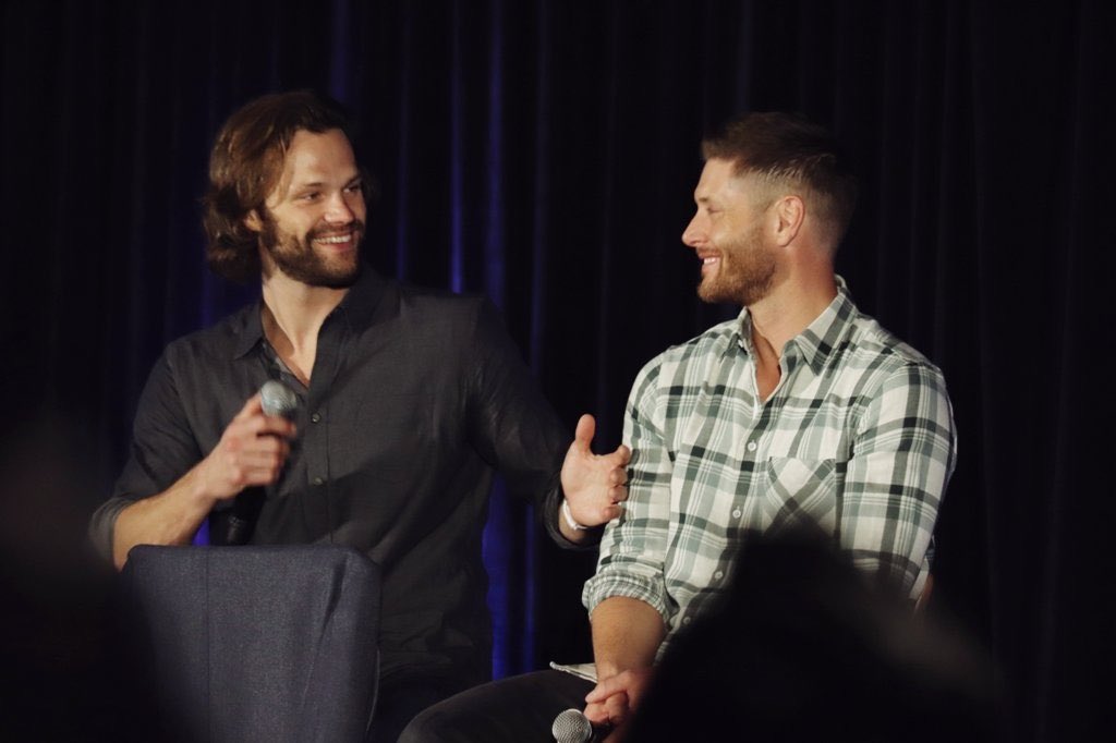 ✨ jensen and jared at supernatural conventions through the years; a thread ✨