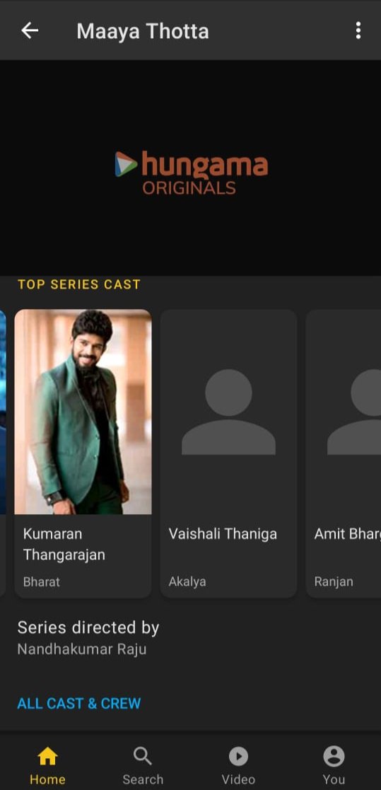nkr_twit's tweet photo. Hungama Originals "Maaya Thotta" IMDb https://t.co/xP7608kmci