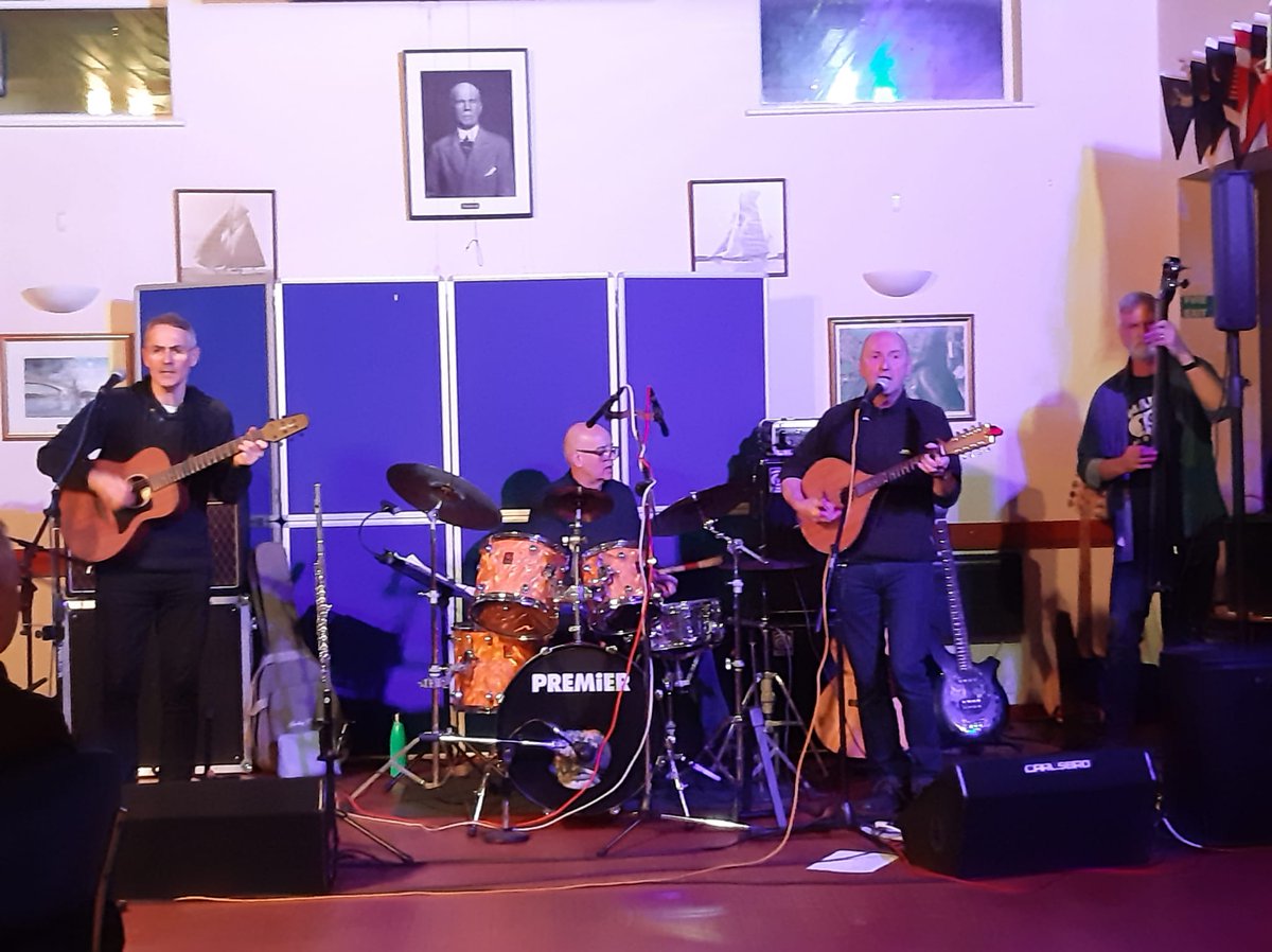 SilburysThe's tweet photo. Pics from our recent concert in aid of the #TurkeySyriaEarthquake. Thanks to the Orwell Yacht Club for organising it and to house band "the Hypochondriacs" for sharing the bill #DisastersEmergencyCommittee #Appeal @decappeal https://t.co/fjyICLSblX