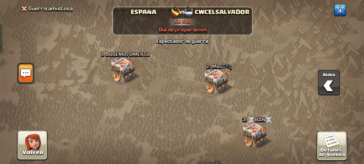 Selección Española De COC (@selecespana_coc) on Twitter photo Cambiamos de Th y nos vamos a la última guerra de la fase de grupos de <a href="/ClashWorldCup/">Clash World Cup</a> Old 🥳
Todo o nada vs <a href="/SelecElSalvador/">Selección Salvadoreña de CoC</a>
🇪🇦vamos con todo🇪🇦 Cambiamos de Th y nos vamos a la última guerra de la fase de grupos de <a href="/ClashWorldCup/">Clash World Cup</a> Old 🥳
Todo o nada vs <a href="/SelecElSalvador/">Selección Salvadoreña de CoC</a>
🇪🇦vamos con todo🇪🇦