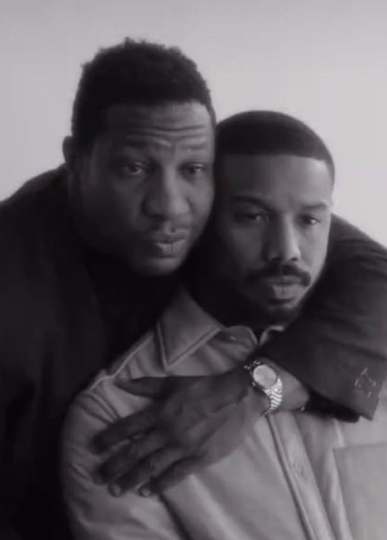 Pop Tingz on X: Michael B Jordan and Jonathan Majors in new photos  together.  / X