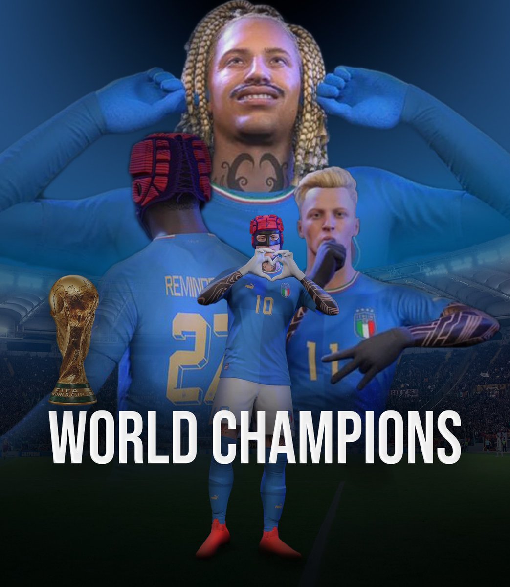 VPG Italy ๐ฎ๐น (@vpgitaly) on Twitter photo ๐ฅCAMPIONI DEL MONDO๐ฅ
Complimenti a tutto il gruppo, ed in particolare ai capitani @Wextiique e @Sasyy10x per aver scritto un importante pezzo di storia del proclub italiano
๐จGraphic by <a href="/xAngelinho__/">Graphics7At</a> ๐ฅCAMPIONI DEL MONDO๐ฅ
Complimenti a tutto il gruppo, ed in particolare ai capitani @Wextiique e @Sasyy10x per aver scritto un importante pezzo di storia del proclub italiano
๐จGraphic by <a href="/xAngelinho__/">Graphics7At</a>