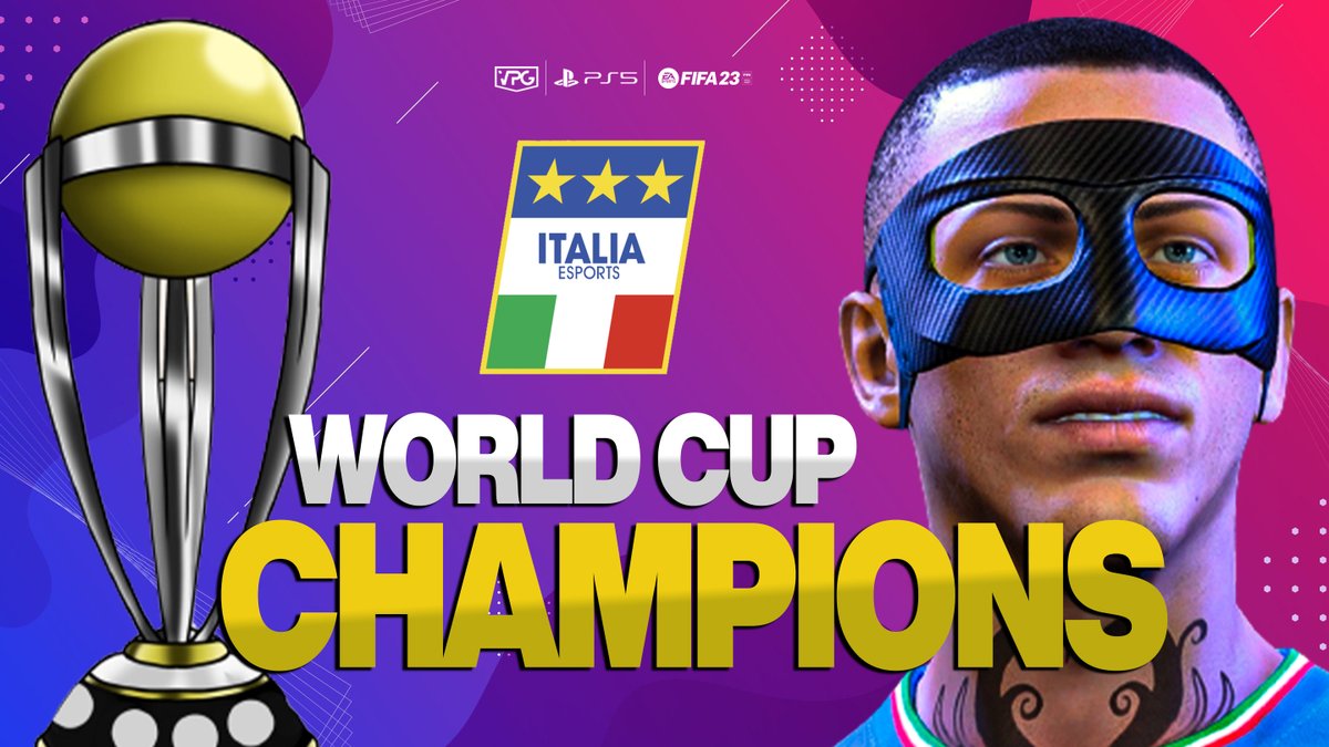 🌍 Pro Clubs World Cup Champions 🌍

Congratulations to <a href="/VPGItaly/">VPG Italy 🇮🇹</a> 🇮🇹
Italy go down in history winning this competition!

<a href="/LoruACM/">Loru</a>
@Wextiique
<a href="/xSzergiusz/">Sergio</a>
@Danix20001
<a href="/InsideFrezeer/">InsideFrezeR</a>
<a href="/xClaudyx/">Claudia Verona</a>
<a href="/FrancioLF/">Luca</a>
<a href="/xDDaniel10/">XD Daniel</a>
<a href="/RemindDadde/">RD</a>
@Sasyy10x
@JudenSSCN

#ForzaItalia