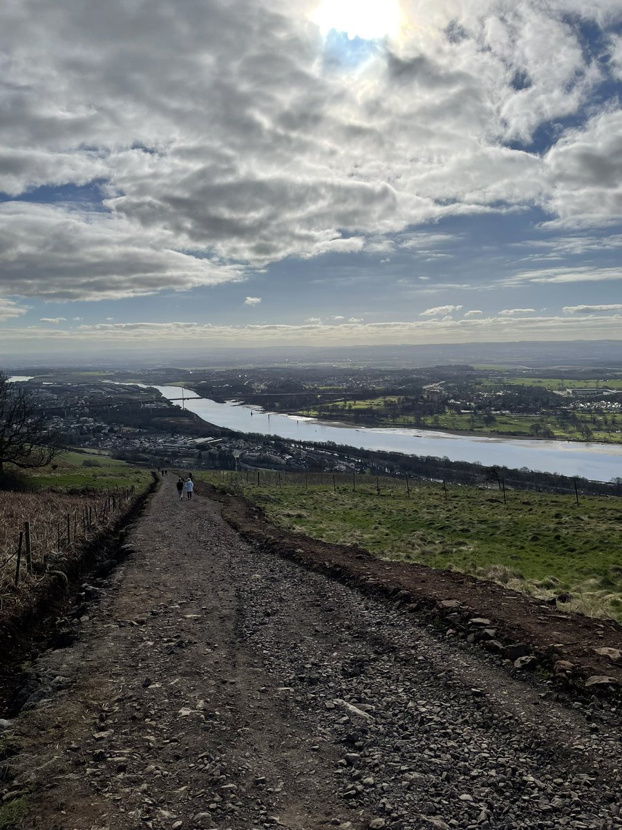 Well finally got out to start training for this years @thekiltwalk and we hit the Kilpatrick hills (let’s just say it didn’t tickle) but onwards and upwards and all for the wonderful @accordhospice #hospiceheroes #kiltwalk2023