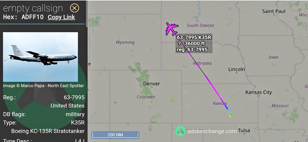 FMilcoms's tweet photo. #PICO 32 #ADFF10 departed KIAB and heading NW. https://t.co/vUSoC1HHHG