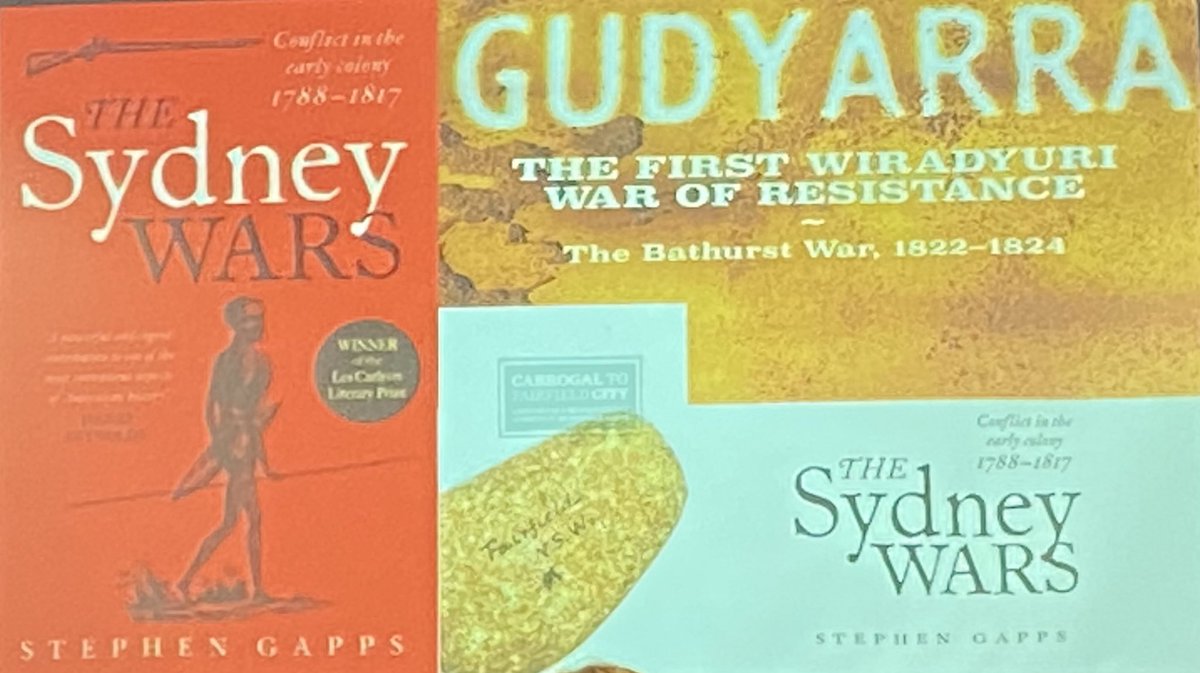 Listening to The #Sydney #Wars & The Australian Wars/Stephen Gapps. #TeacherLibrarians as #StoryTellers