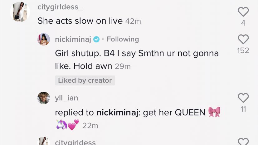 onikasdestiny's tweet photo. i’m crying i love her responses.. she too funny😭 https://t.co/VaFCIDq7jr