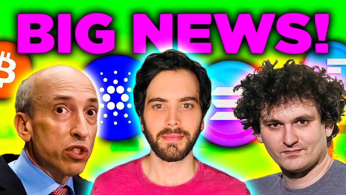 🚨 FTX Founder CHARGED w/ HUNDREDS of illegal campaign donations!

• Cardano creator <a href="/IOHK_Charles/">Charles Hoskinson</a> drops bombshell SEC revelation

• #Bitcoin Inscription/Ordinal Update!

• Solana vs Cardano

CLICK HERE 👇
youtu.be/ChRzVE6fze4