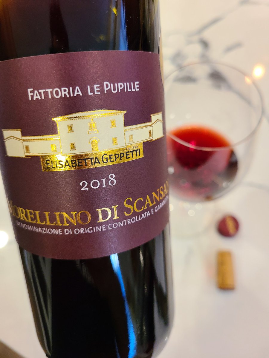 🙂❤️🍷🇮🇹👍 @FPupille 
#MorellinoDiScansano #2018 
#ElisabettaGeppetti @ConsMorellino
@dpen_vini @Ahachey101 @Vinofilosofia @S_Andreoni @JohnMFodera @RussellVine1981 @pietrosd @aonedone99 @BsLegion @stock_guy1 @LCBO @vinoperitus @YYCbikewinefood