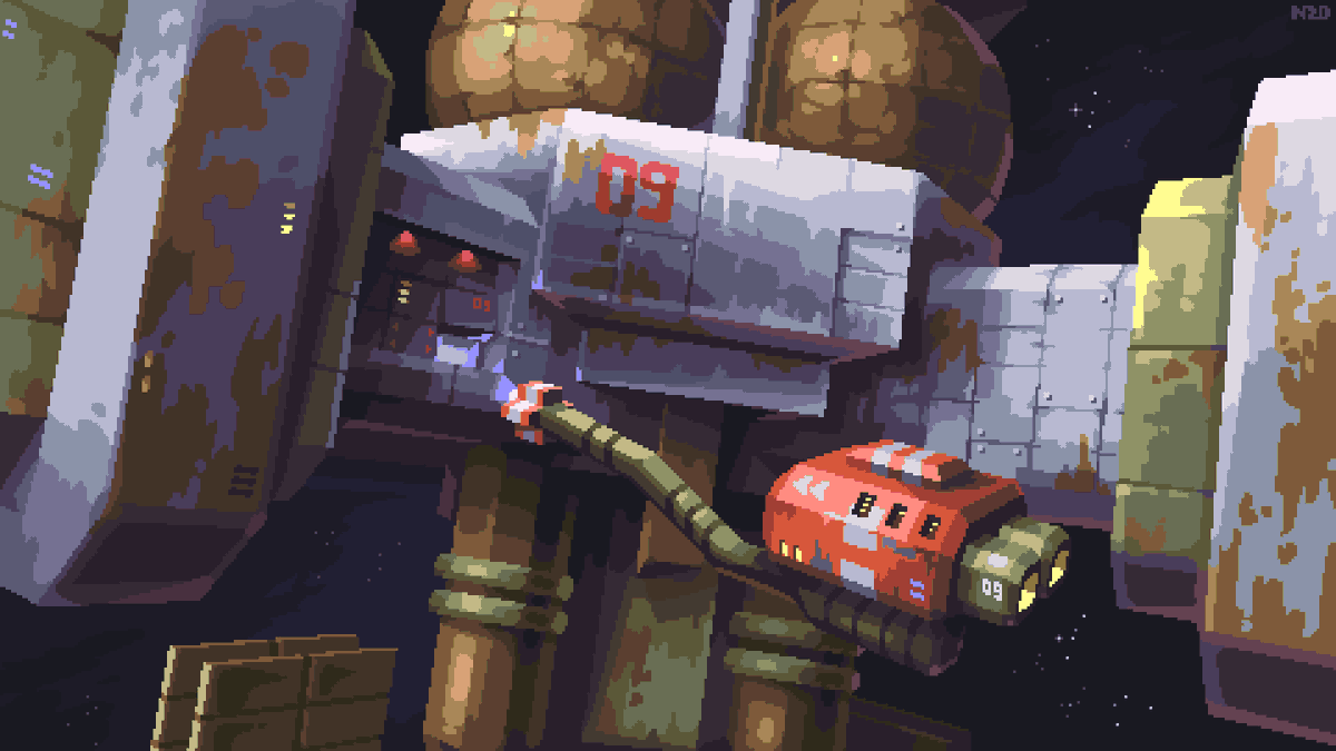 Station 9: Maintenance and Repair
#pixelart #ドット絵