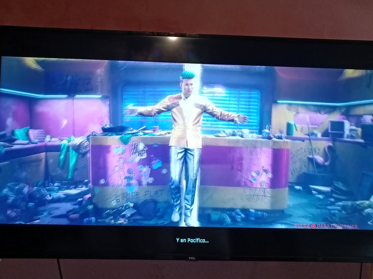SpektroXVWH900's tweet photo. Ya por fin iniciamos con cyberpunk 2077 jalenseeeeeeee #multimuertes #Cyberpunk2077 #EnVivo #PS5 https://t.co/l8e1akKaXf https://t.co/nytyIwrZrc