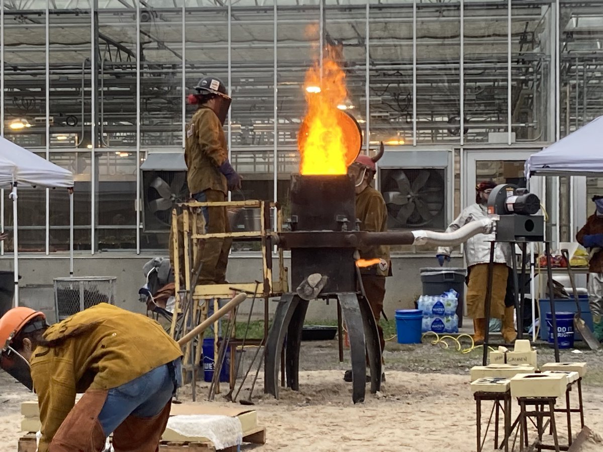<a href="/ArtUTK/">UT School of Art</a> <a href="/UTKGalleries/">UTK Galleries</a> The Iron Pour was super fun to watch!