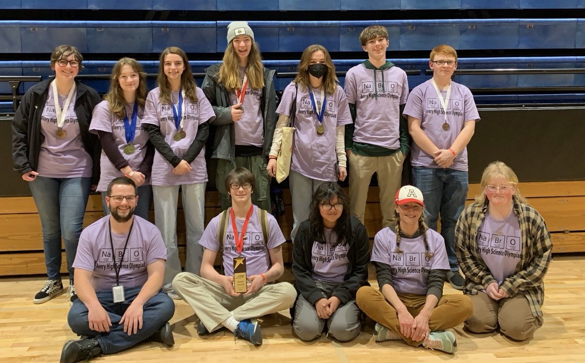 The ACHS Science Olympiad Team competed in Asheville this weekend and did an amazing job!