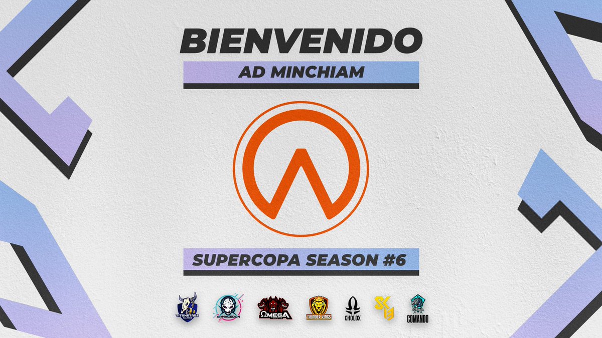 SHLeague_GG's tweet photo. #ClashRoyale • PRESENTATION #23

From Italy, european team competing in the best tournaments and they join the fight for the Super Cup;

🇮🇹 ¡ Welcome @Ad_Minchiam_CR !

➥ 650 USD PRIZEPOOL
⚜️ 𝐒𝐔𝐏𝐄𝐑𝐂𝐎𝐏𝐀 𝐒𝐄𝐀𝐒𝐎𝐍 6 https://t.co/8hpBqC57FY