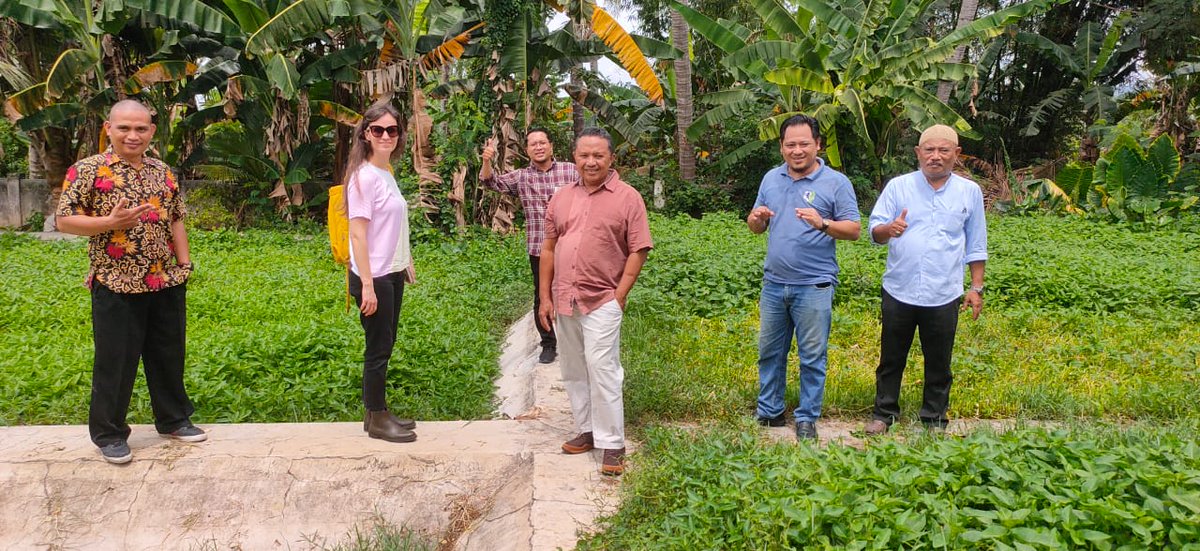 cricproject's tweet photo. Sara Silva, CRIC Partner from Ecolise discussed water and sanitation issues in Gorontalo City with city stakeholders, visiting Santorini project and black water treatment facility. #cityforall #sustainablecities #CRICProject #UCLGASPAC #ResilientCities #InclusiveCities https://t.co/wQBu1KSp6y