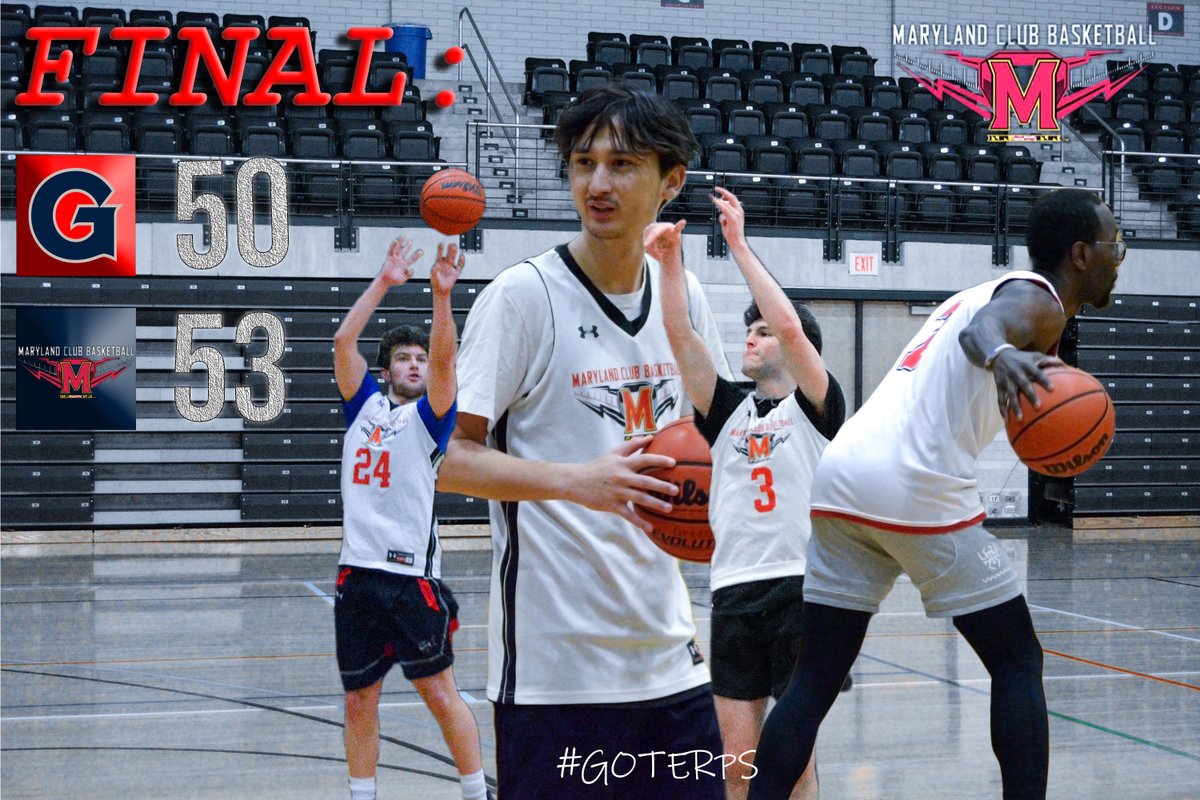 TERPS WIN!!!

UMD splits the series with Georgetown (1-1), coming away with a hard fought victory in the Game 2!

This advances us to (7-1) in our conference, tied with Georgetown.

Catch us this Saturday @ 12PM as we take on Salisbury!!

#goterps